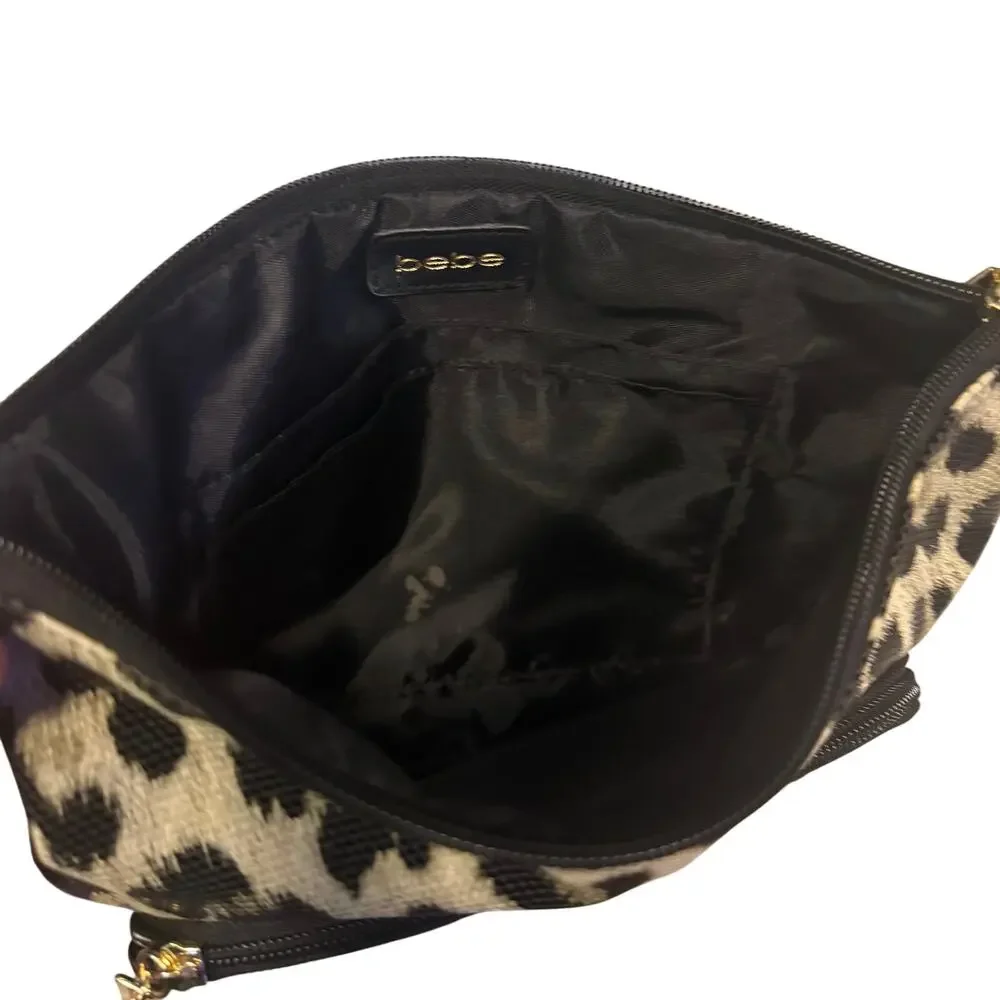 Bebe Leopard print bag